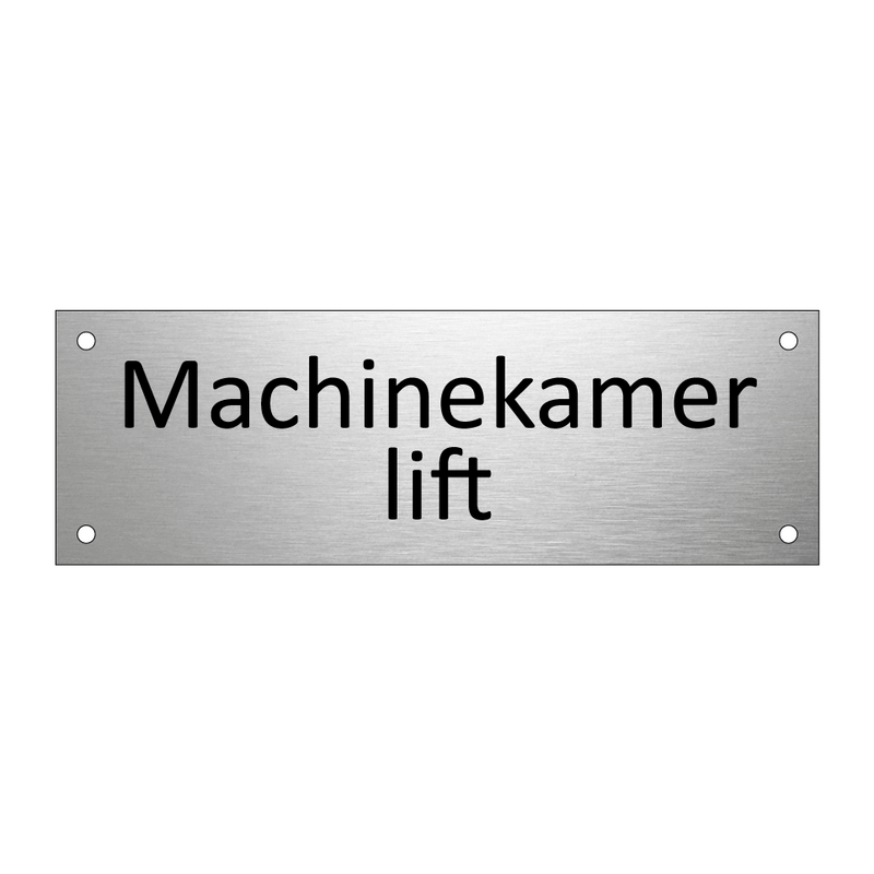 Machinekamer lift & Machinekamer lift & Machinekamer lift