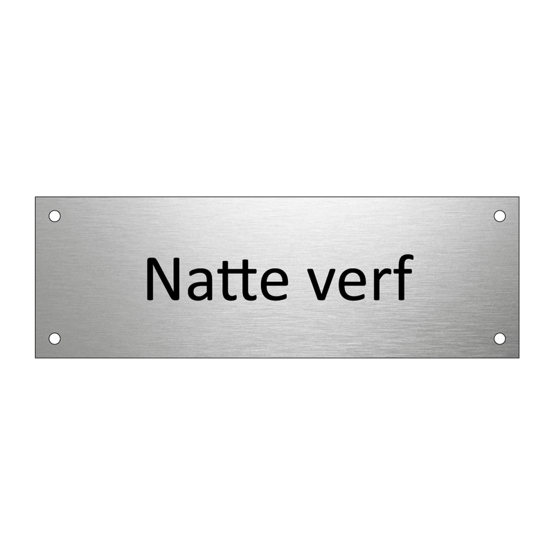 Natte verf & Natte verf & Natte verf