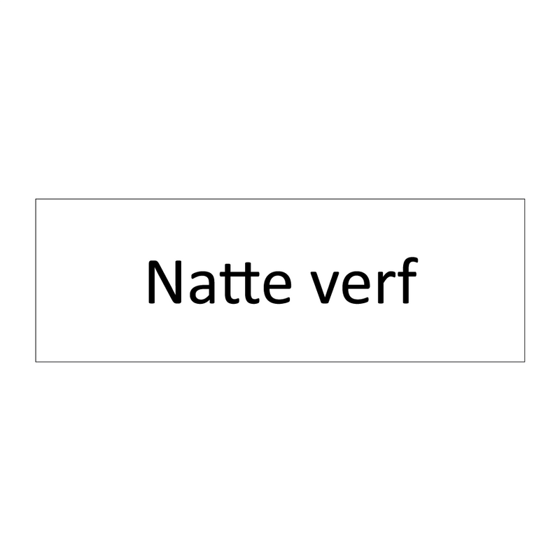 Natte verf & Natte verf & Natte verf & Natte verf & Natte verf & Natte verf