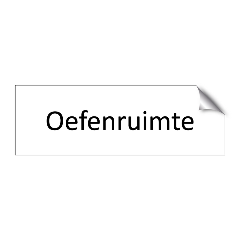 Oefenruimte & Oefenruimte & Oefenruimte