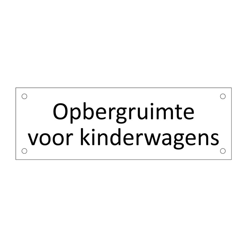 Opbergruimte voor kinderwagens & Opbergruimte voor kinderwagens & Opbergruimte voor kinderwagens