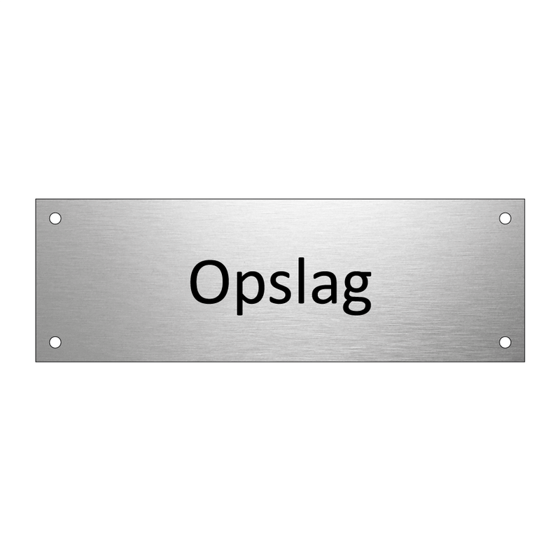 Opslag & Opslag & Opslag