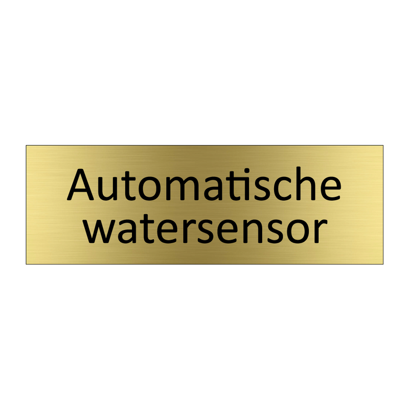 Automatische watersensor & Automatische watersensor & Automatische watersensor