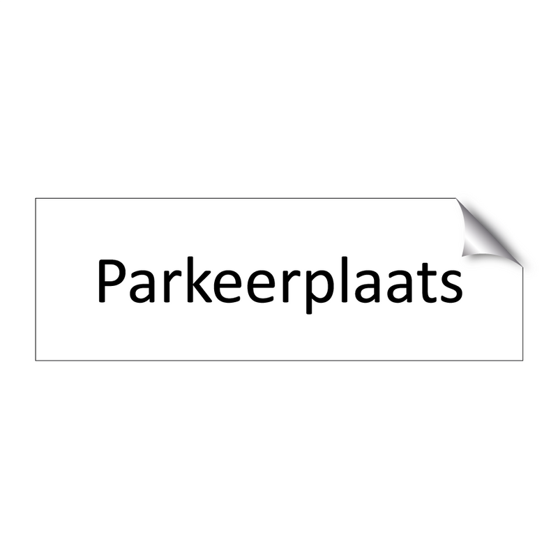 Parkeerplaats & Parkeerplaats & Parkeerplaats