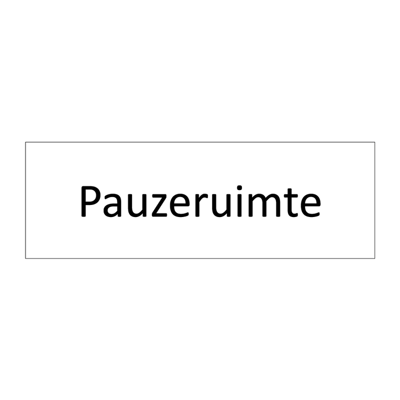 Pauzeruimte & Pauzeruimte & Pauzeruimte & Pauzeruimte & Pauzeruimte & Pauzeruimte