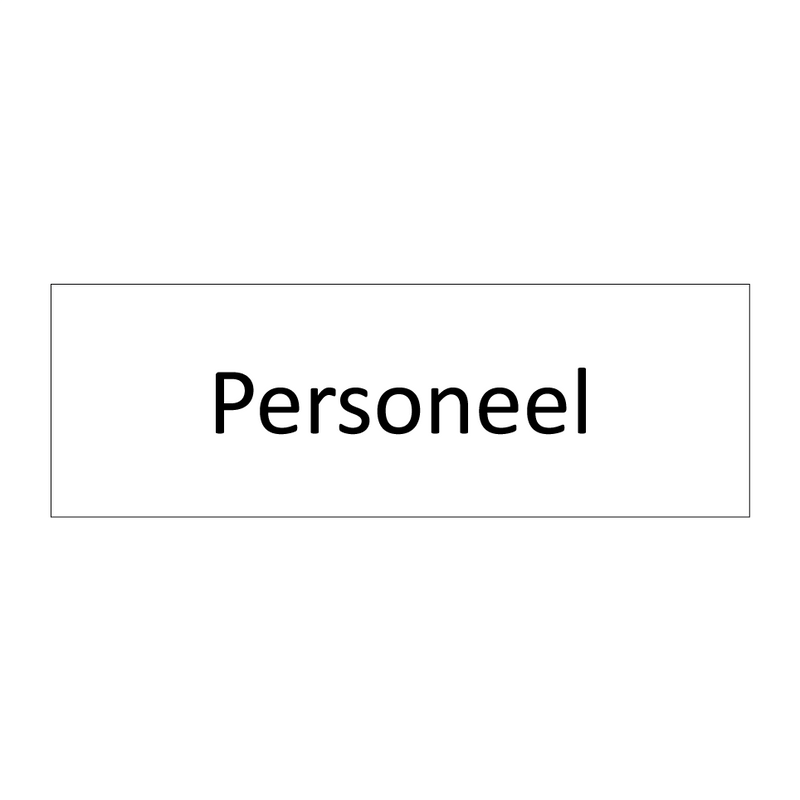 Personeel & Personeel & Personeel & Personeel & Personeel & Personeel