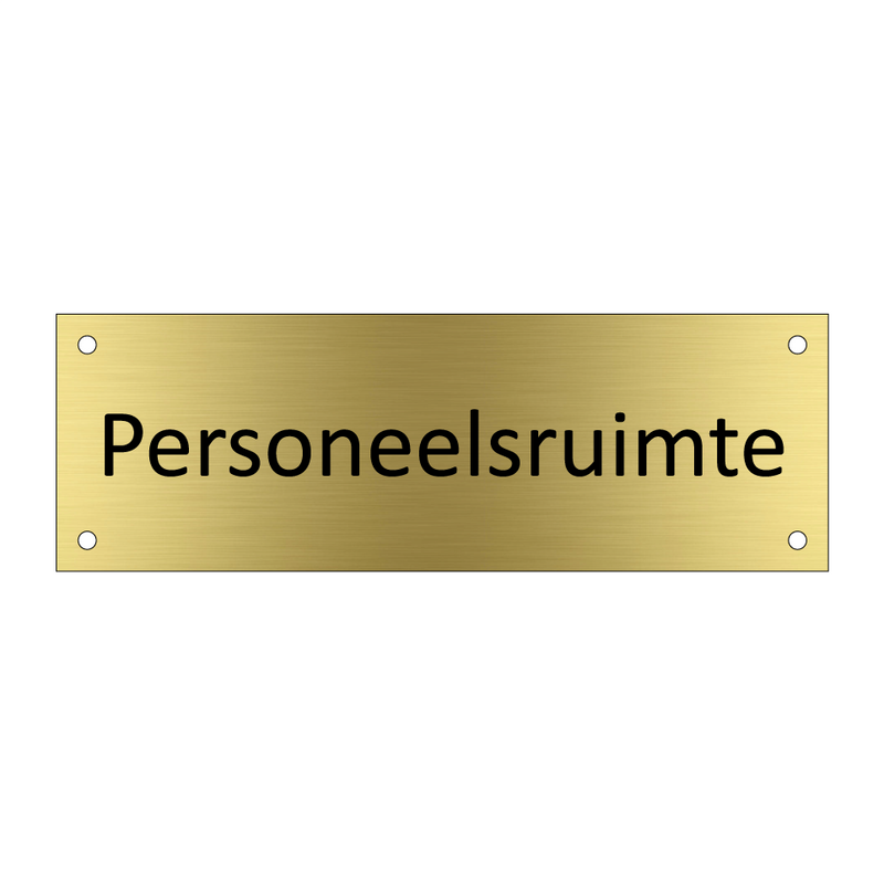 Personeelsruimte & Personeelsruimte & Personeelsruimte