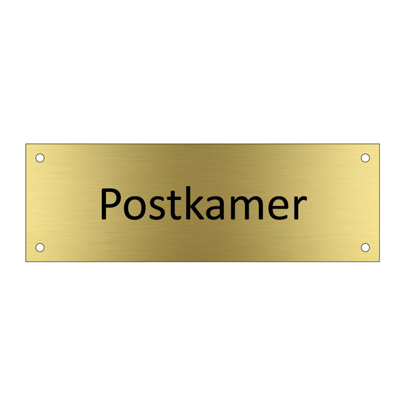 Postkamer & Postkamer & Postkamer