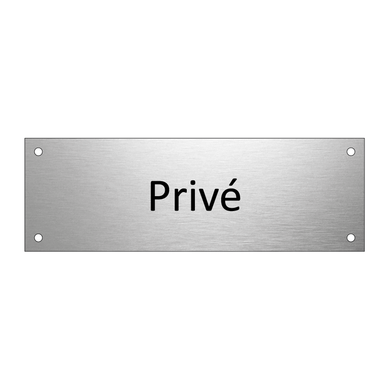 Privé & Privé & Privé