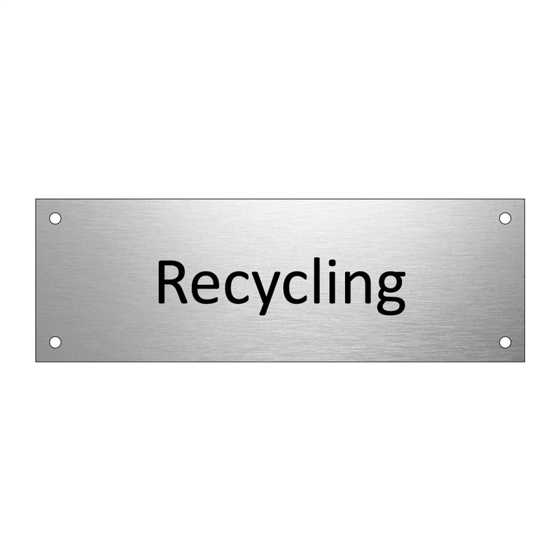 Recycling & Recycling & Recycling