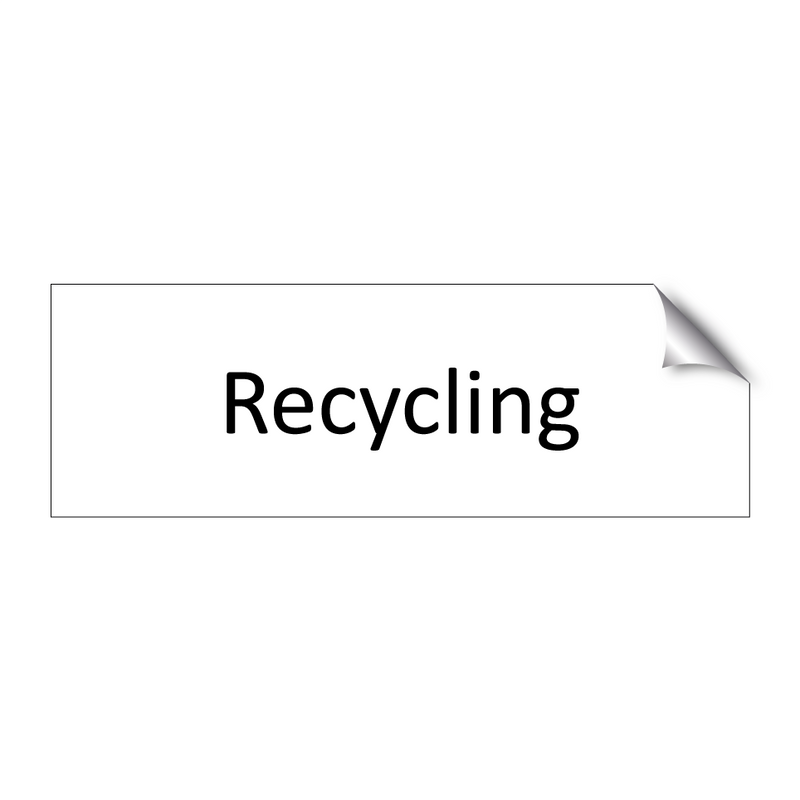 Recycling & Recycling & Recycling