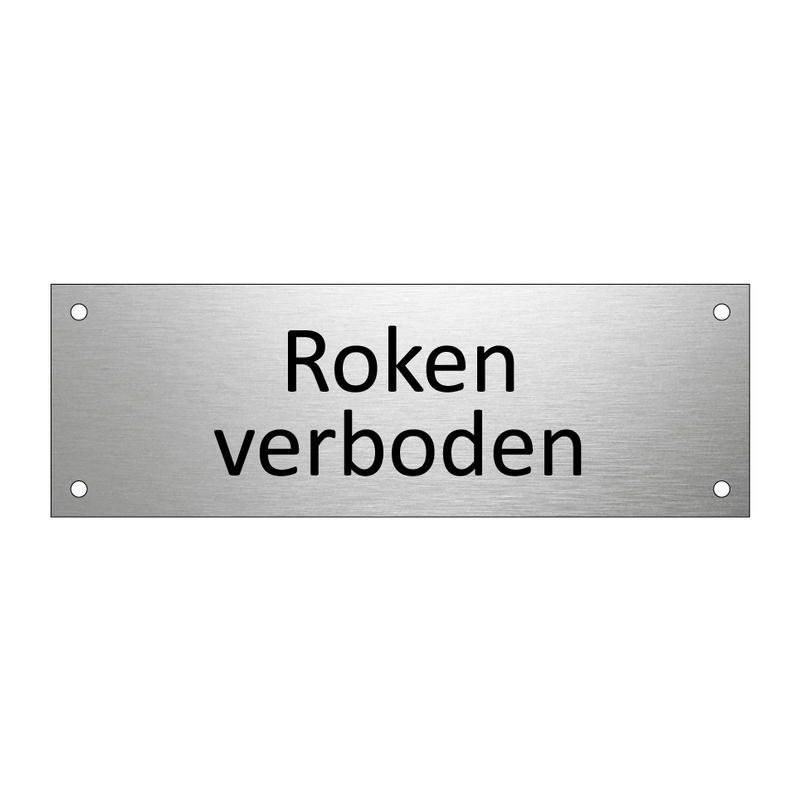 Roken verboden & Roken verboden & Roken verboden