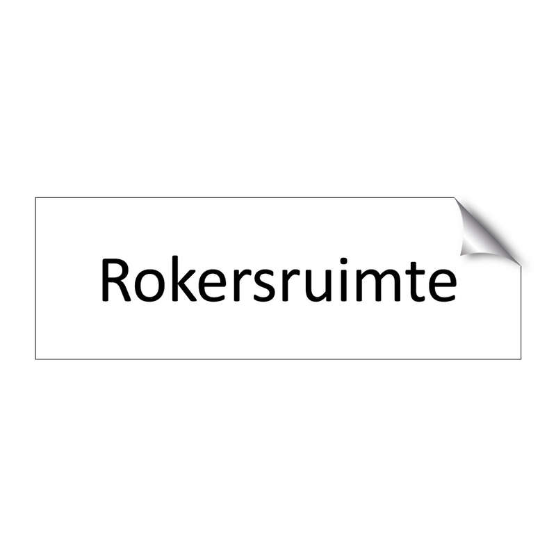 Rokersruimte & Rokersruimte & Rokersruimte