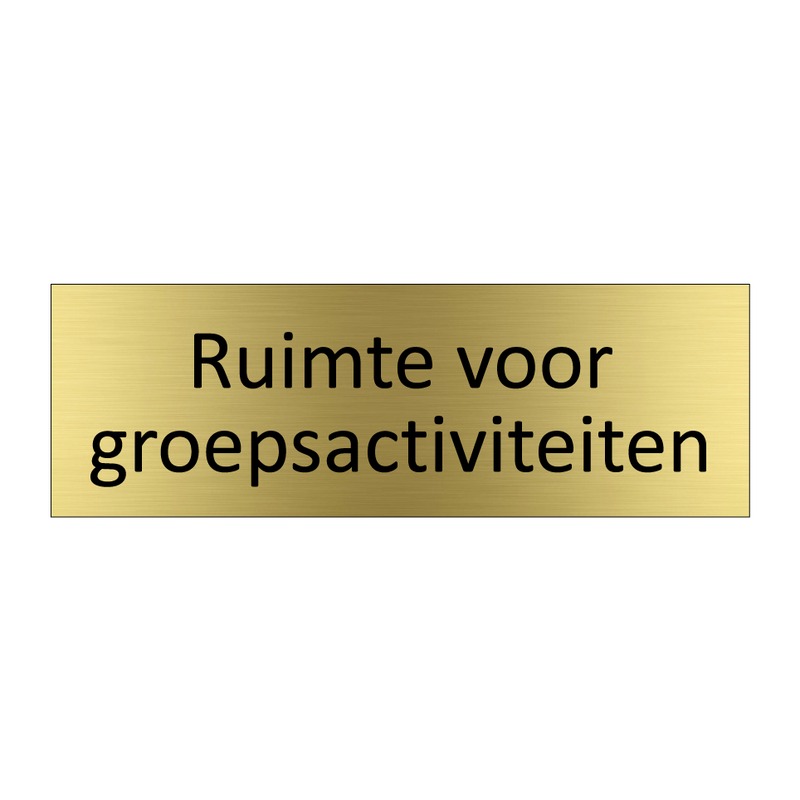 Ruimte voor groepsactiviteiten & Ruimte voor groepsactiviteiten & Ruimte voor groepsactiviteiten