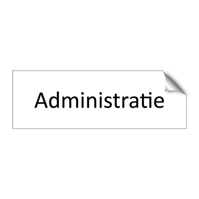 Administratie & Administratie & Administratie