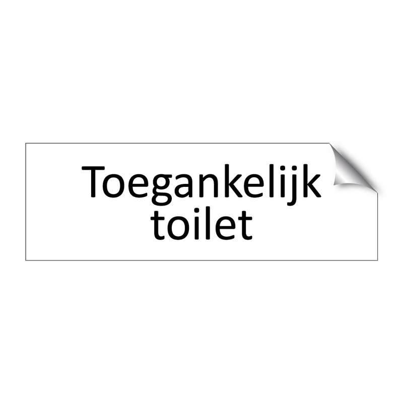 Toegankelijk toilet & Toegankelijk toilet & Toegankelijk toilet