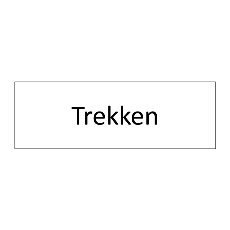 Trekken & Trekken & Trekken & Trekken & Trekken & Trekken