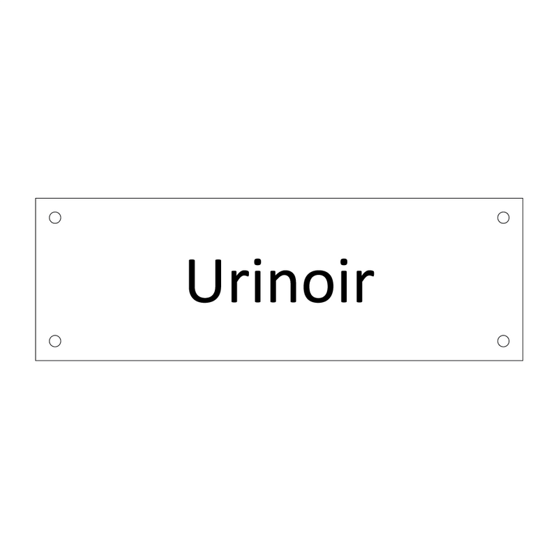 Urinoir & Urinoir & Urinoir