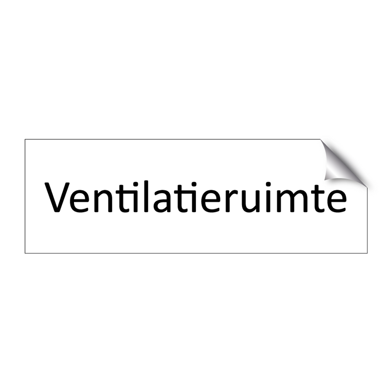 Ventilatieruimte & Ventilatieruimte & Ventilatieruimte