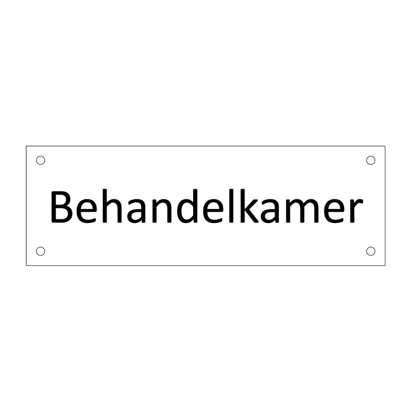 Behandelkamer & Behandelkamer & Behandelkamer