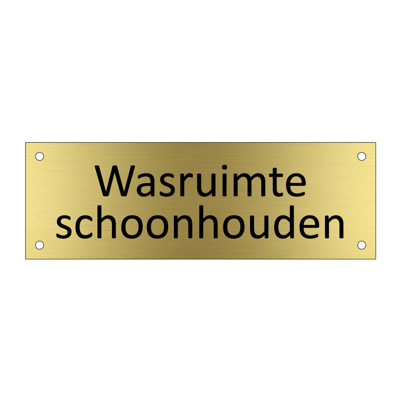 Wasruimte schoonhouden & Wasruimte schoonhouden & Wasruimte schoonhouden