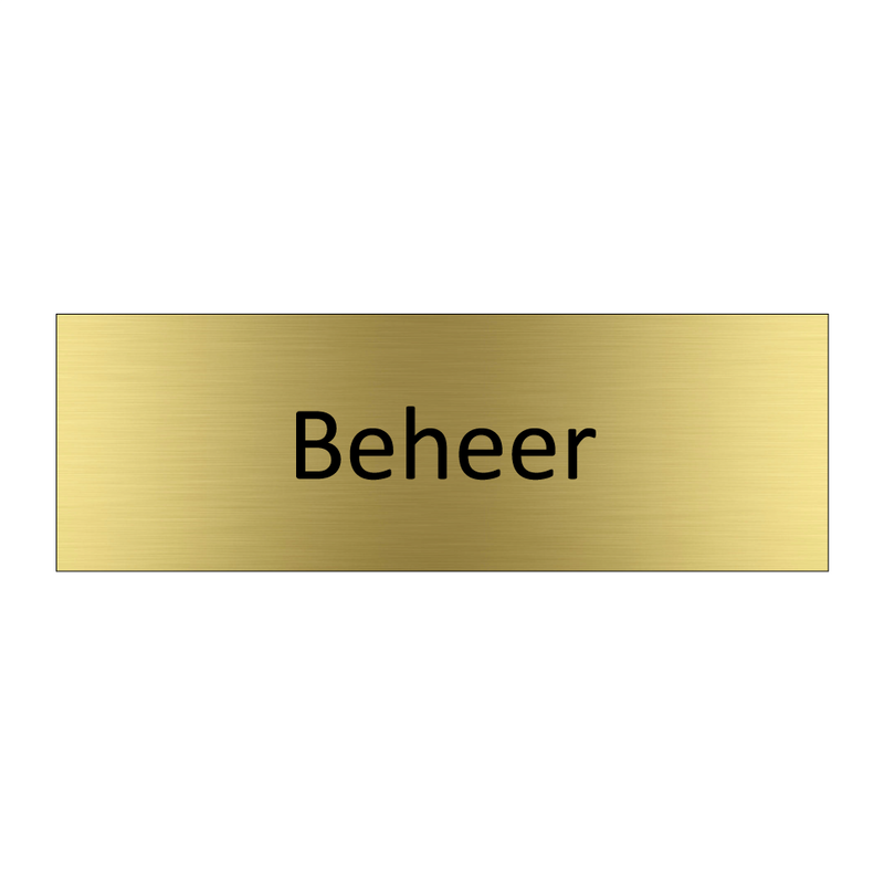 Beheer & Beheer & Beheer & Beheer & Beheer & Beheer