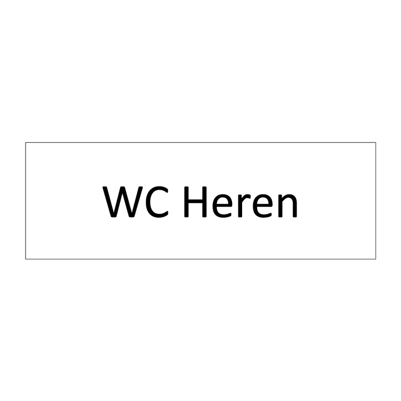 WC Heren & WC Heren & WC Heren & WC Heren & WC Heren & WC Heren