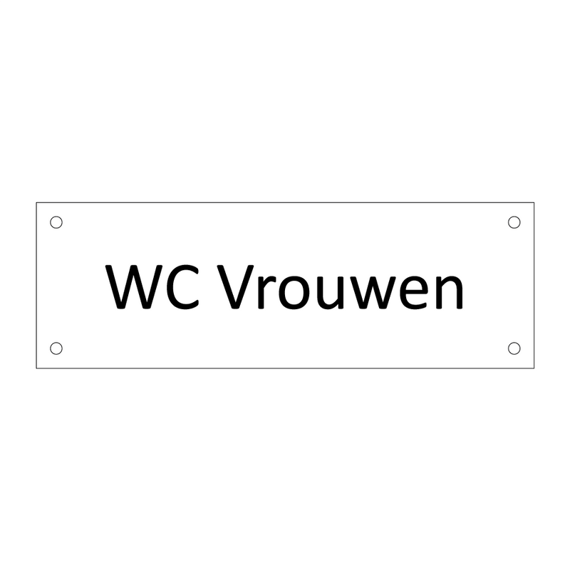 WC Vrouwen & WC Vrouwen & WC Vrouwen