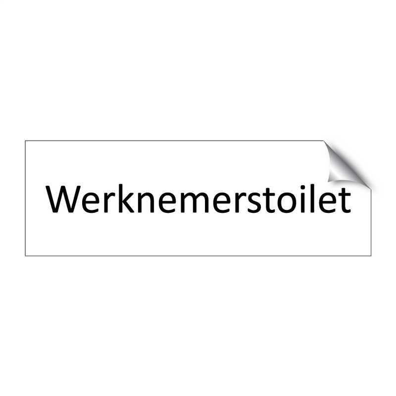 Werknemerstoilet & Werknemerstoilet & Werknemerstoilet