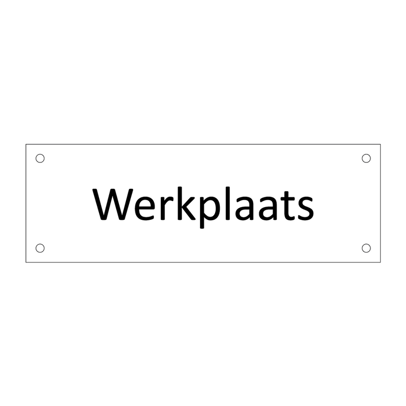 Werkplaats & Werkplaats & Werkplaats