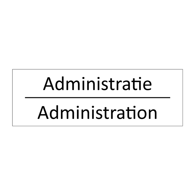 Administratie - Administration & Administratie - Administration & Administratie - Administration