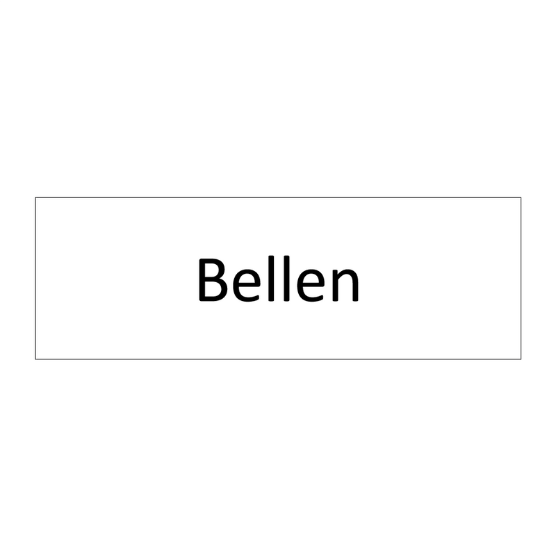 Bellen & Bellen & Bellen & Bellen & Bellen & Bellen