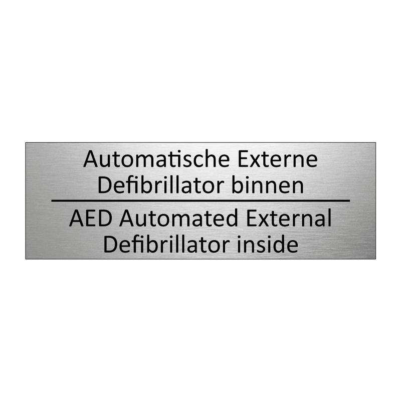 Automatische Externe Defibrillator binnen - AED /…/