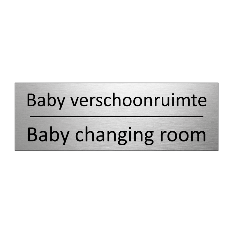 Baby verschoonruimte - Baby changing room & Baby verschoonruimte - Baby changing room