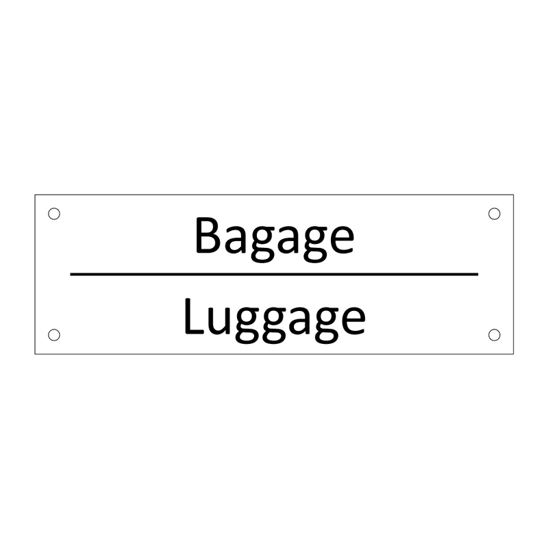 Bagage - Luggage & Bagage - Luggage & Bagage - Luggage