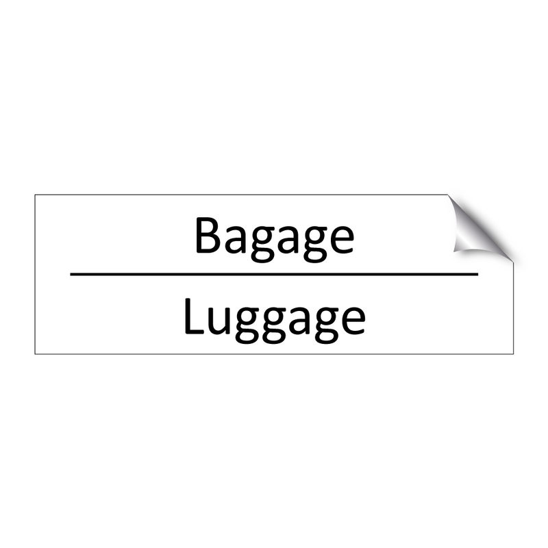 Bagage - Luggage & Bagage - Luggage & Bagage - Luggage