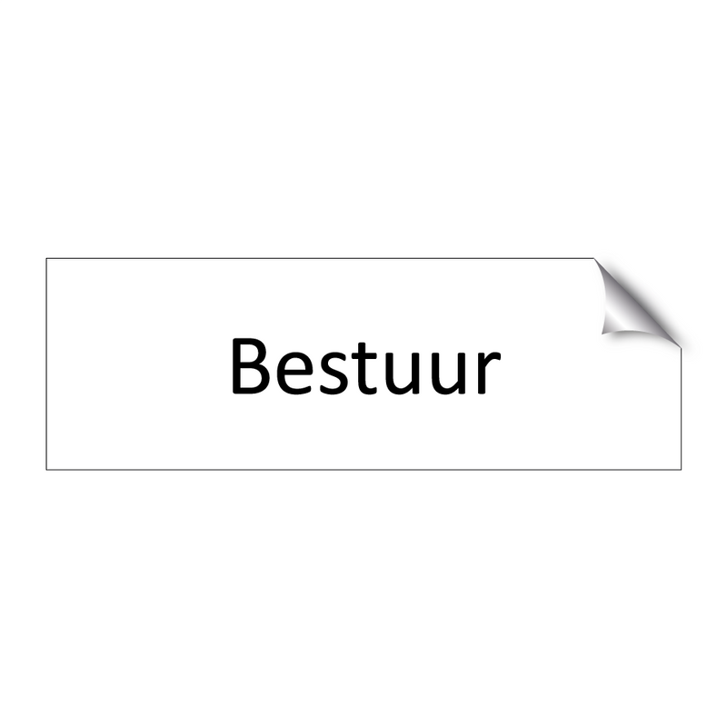 Bestuur & Bestuur & Bestuur