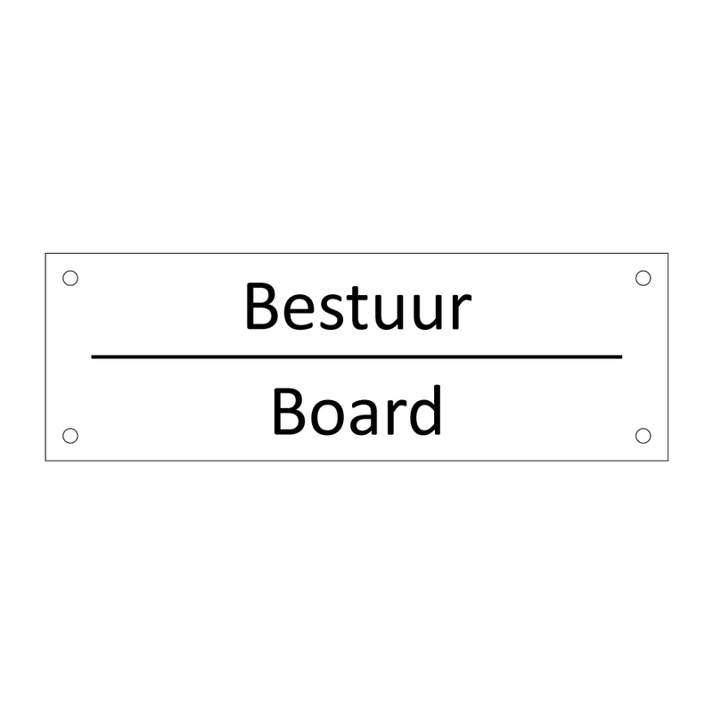 Bestuur - Board & Bestuur - Board & Bestuur - Board