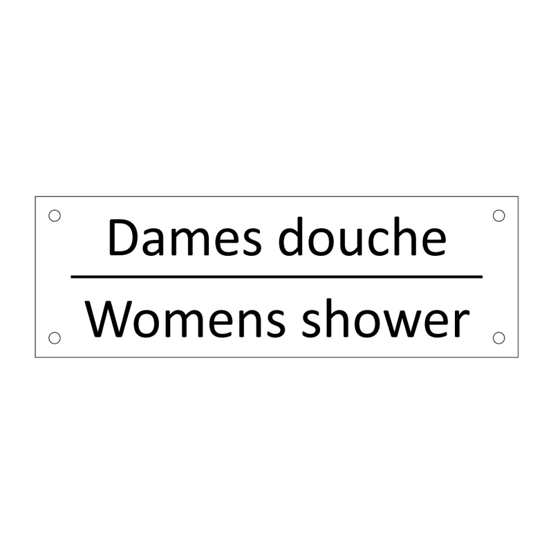 Dames douche - Womens shower & Dames douche - Womens shower & Dames douche - Womens shower