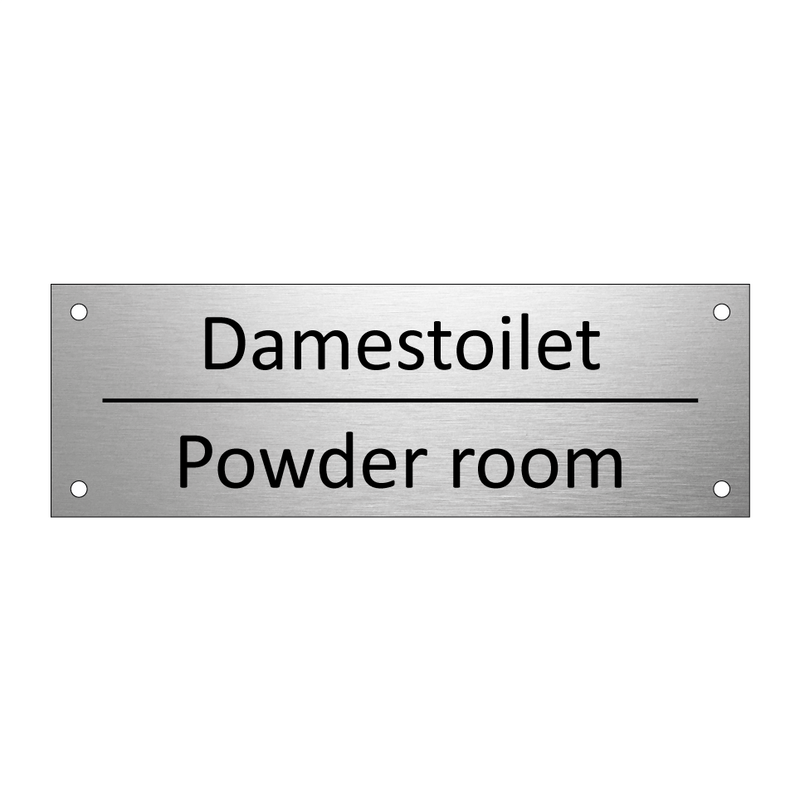 Damestoilet - Powder room & Damestoilet - Powder room & Damestoilet - Powder room