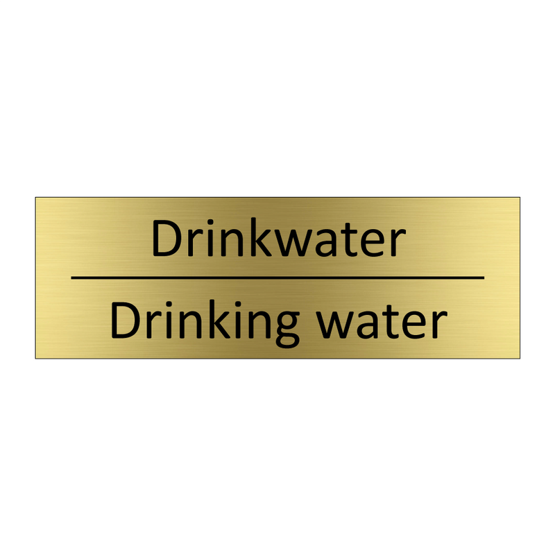 Drinkwater - Drinking water & Drinkwater - Drinking water & Drinkwater - Drinking water