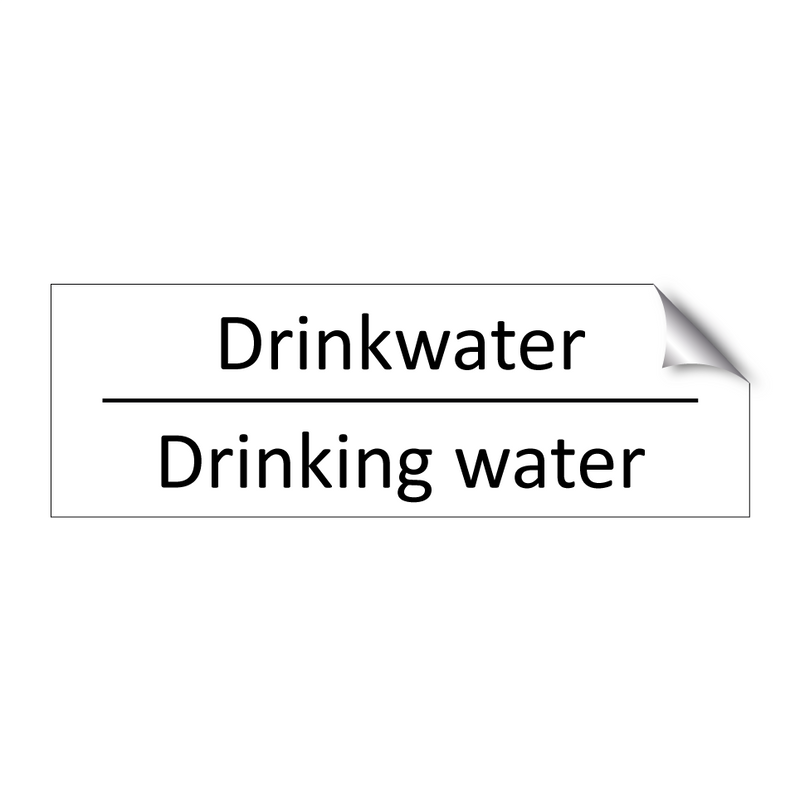 Drinkwater - Drinking water & Drinkwater - Drinking water & Drinkwater - Drinking water