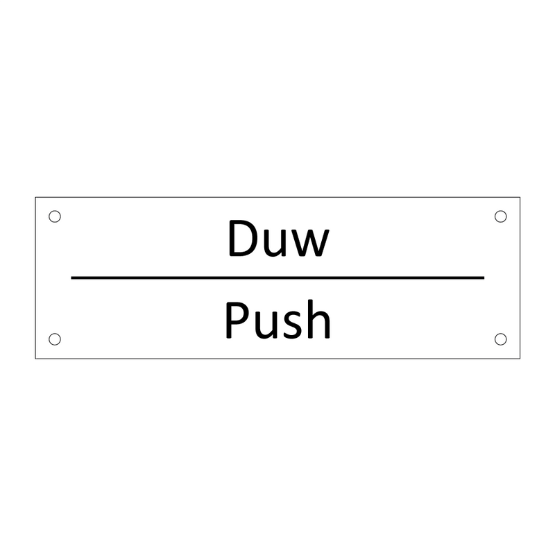 Duw - Push & Duw - Push & Duw - Push