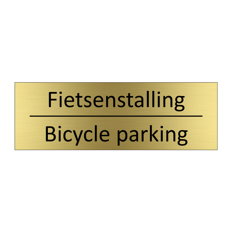 Fietsenstalling - Bicycle parking & Fietsenstalling - Bicycle parking