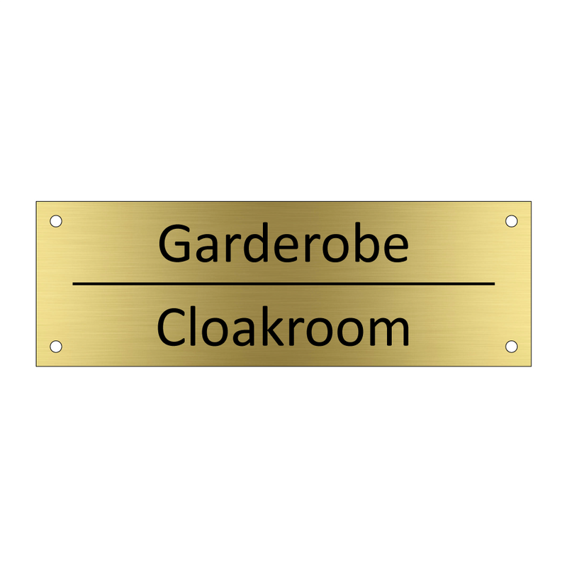 Garderobe - Cloakroom & Garderobe - Cloakroom & Garderobe - Cloakroom