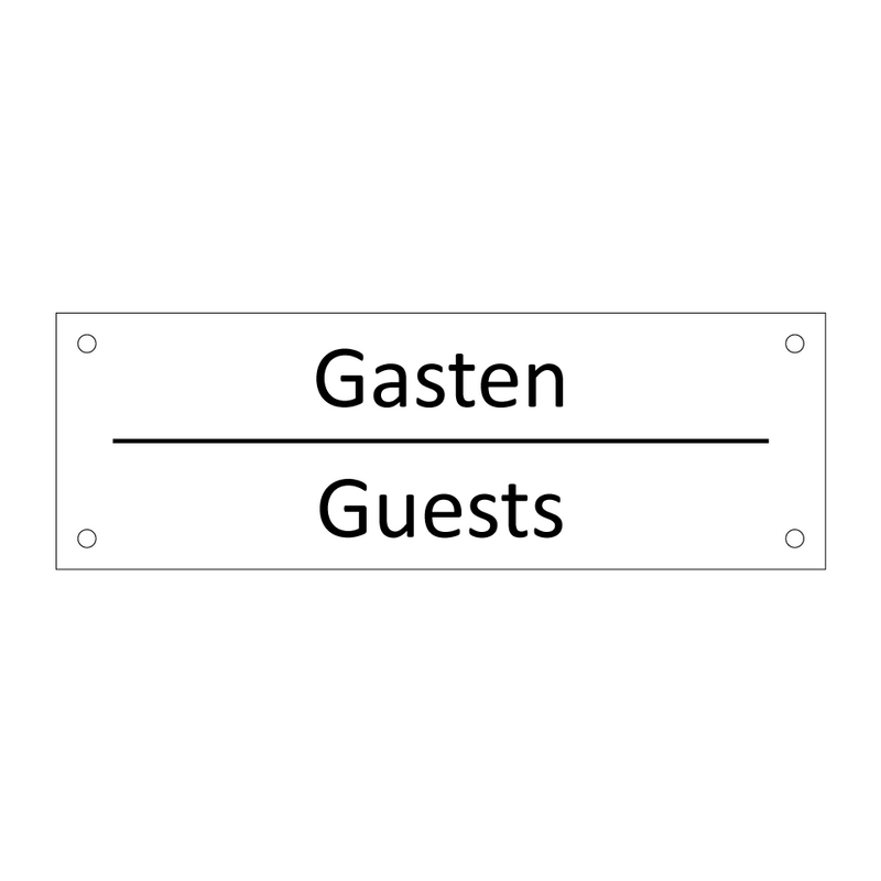 Gasten - Guests & Gasten - Guests & Gasten - Guests