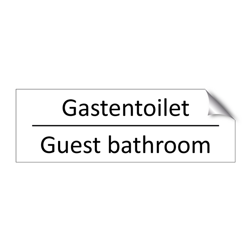 Gastentoilet - Guest bathroom & Gastentoilet - Guest bathroom & Gastentoilet - Guest bathroom