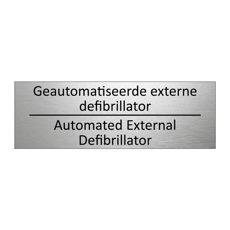 Geautomatiseerde externe defibrillator - Automated External Defibrillator