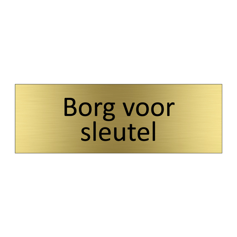 Borg voor sleutel & Borg voor sleutel & Borg voor sleutel & Borg voor sleutel & Borg voor sleutel