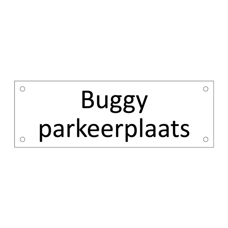 Buggy parkeerplaats & Buggy parkeerplaats & Buggy parkeerplaats